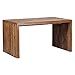 Produktbild Wohnling Schreibtisch BOHA Massiv-Holz Sheesham Computertisch 140 cm breit Echtholz Design Ablage Büro-Tisch Landhaus-Stil Büromöbel Modern Büroeinrichtung