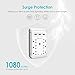 Socket Outlet Shelf, VICOUP 9 Port Multi Plug Wall Outlet Surge Protector 1080J with 3 USB Ports (3.4A Total), and Super Convenient Shelf for Cell Phone Placement - VI168