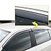 Muchkey Cortavientos para ventanilla de Coche para Ford Kuga 2013-2018 Juego de...