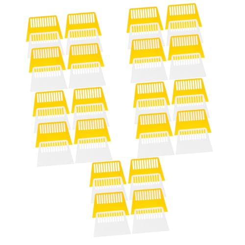 Cabilock 40 Pièces grattoir fabricant de boulettes de nouilles spaetzle coupe- râpe à fromage râpe à gratter de cuisine banc de pâte couteau liquide coupe-pâte hachoir à pâte Plastique