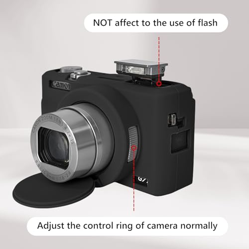 Funda de Silicona para Canon G7X Mark III Negra - Fernando Cortés