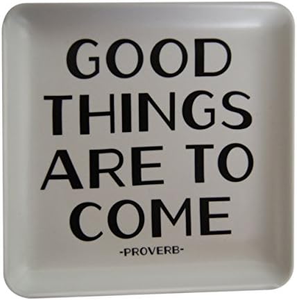 Quotable Ceramic Decorative Dish (Good Things Are To Come)
