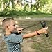 Handcrafted Wooden Animal Slingshot – Durable Rubber Bands, Resin Animal Head Design, Perfect for Outdoor Fun & Target Practice (Black Bear)
