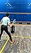 Siboasi Squash Ball Machine Training Feeder Automatic Cannon Ball Machine for Squash Portable Ball Feeding Serving Machine Trainer with Internal Battery and Remote Control Sports S336A