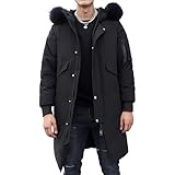 Polyvalent ♥ Le duvet bouffant et peut être porté sur des vêtements d'automne et d'hiver du plus bel effet sur une paire de jeans, pantalons décontractés, t-shirts pour homme, pulls, etc. Il peut également être associé à des bottes, des pantalons de sport ou d'autres vêtements décontractés.