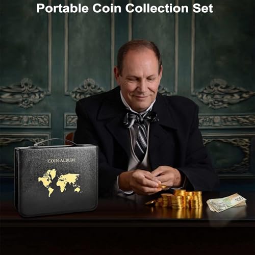 Livre de pièces de monnaie de qualité supérieure pour numismates