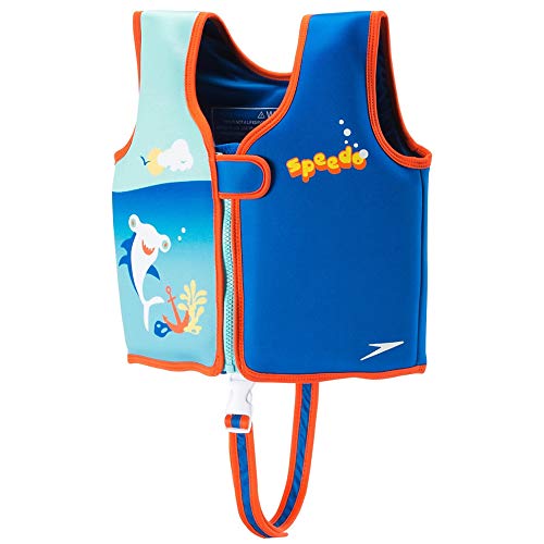 Speedo USXKDSBTSCLASSICVESTY Unisex-Child Swim Flotation Classic Life Vest Begin To Swim Upf 50 Lime/Orange thumb #4