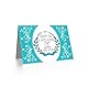 Wee Blue Coo Glücklicher Bis Ans Lebensende Wünscht Elegante Blumen Hochzeitskarte