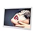 Produktbild NF Digital Bilderrahmen, Digital-Bilderrahmen, für Video, Werbung, elektronisch, Album, HD, Video Playback und Audio Wall Hanging, 18,5 Zoll, Weiß