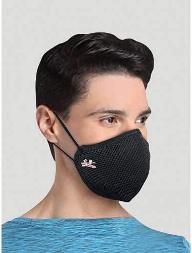 Flamingo Flami-mask Cotton Face Mask For Men 3 Color Pack (Pack of 2)