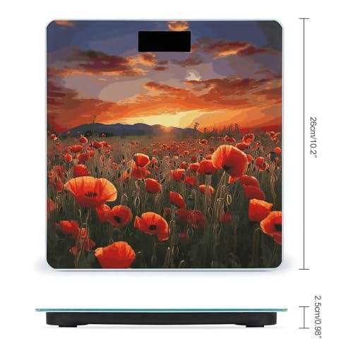 Báscula Digital de Baño FekiLoot con Pantalla Grande miniatura 2