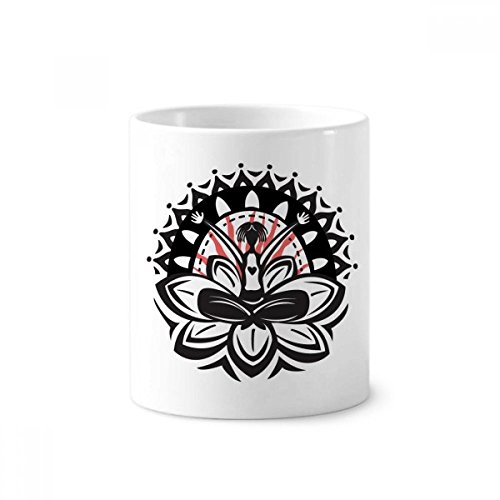 Mug Mexique en céramique blanc 350 ml polyvalent porte-brosses dents stylo