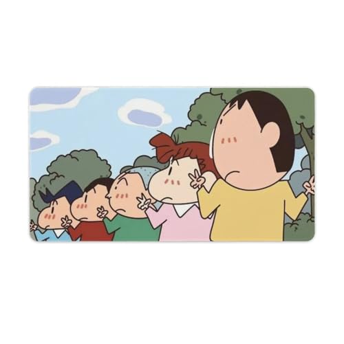 クレヨンしんちゃん マウスパッド 大型 ゲーミング 滑り止め 防水 デスクマット 超大型 デスクパット パソコンマット ゲーミ 可愛い 大判 装飾 マウス対応 耐久性 滑り止め おしゃれ 大きいサイズ プレゼント 贈り物 40X75cm