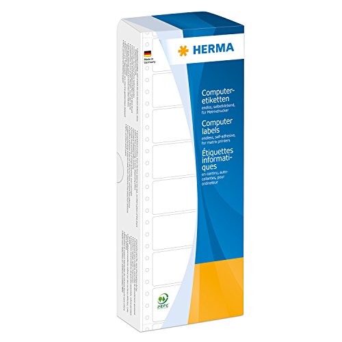 HERMA Computeretiketten endlos 111,76x48,4mm 1-bahnig VE=2000 Stück