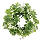 TOPBATHY S Day Decor - Kleeblatt-Kerze Irisches Festival-Party-Accessoire Für Zuhause