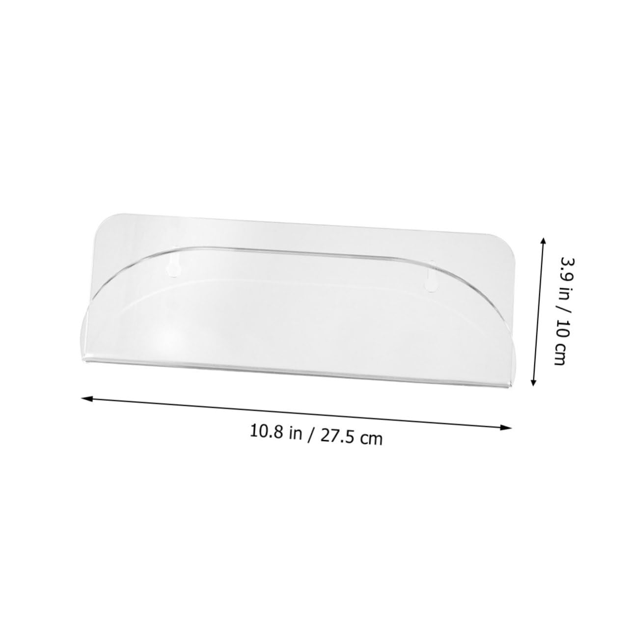 Invisible Wall Mount for Water Ski Board Acrylic Skateboard Display Rack Shelf Bracket for Skateboard Decks Wall Mounted Skateboard Hanger Home Storage