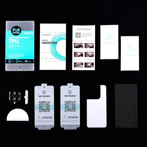 Image of Ibywind For Motorola Edge 60 Fusion 5G 6.67 inch(2 Pcs) Screen Protector,Flexible TPU Film,With 1Pc Camera Lens Protector,1Pc Back Film,Bubble Free[Easy to install]