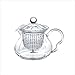Tea Beyond GTP2005 Heat Resistant Glass Teapot Fairy, 20-Ounce