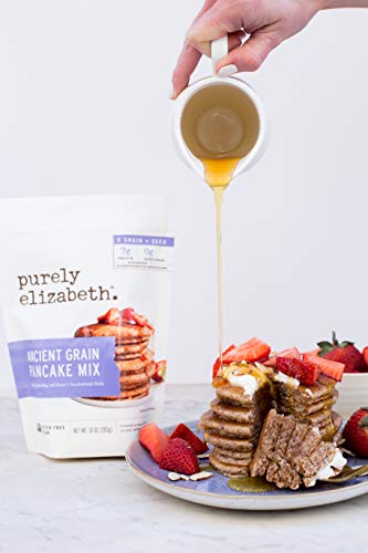 Purely Elizabeth Ancient Grain Pancake Mix, Certified Paleo & Gluten-Free - Alternative Gluten-Free Flour - Non-GMO & Dairy Free - 10oz