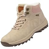 combinar botas rosas mujer Suave y cómodo. Forro grueso y cálido en los zapatos, bloquea el aire frío, mantiene tus pies calientes.