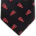 Retreez Funny Lobster Boy's Tie | Fashion Neckties For Kids | School Ties For Boys | Birthday Gift For Boys | 8-10 years Boy's Tie - Black