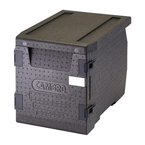 CAMBRO - Cam Go Box Contenedor Isotermico Epp, Plástico, Negro, 65x46x49cm