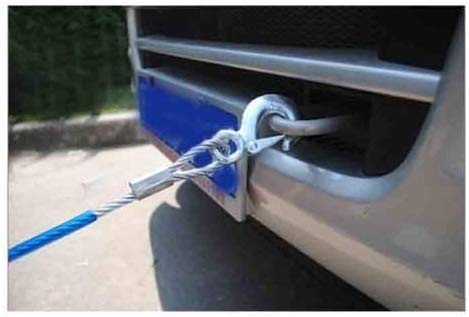 Breewell Emergency Tow Pull Rope Snatch Strap for Car | 8mm x 4m, 3000kgs