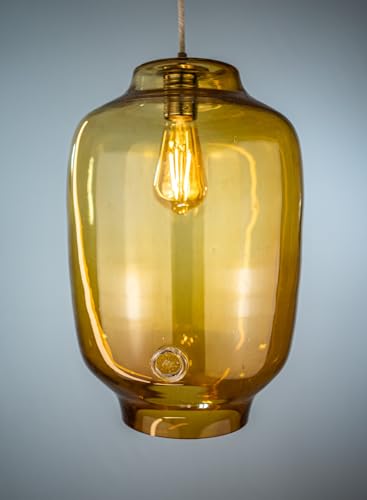 Finissez-en avec les pièces sombres grâce à la lampe BEE miel suspension chaleureuse