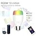 Smart Light Bulb Wi-Fi Color LED Light Work with Alexa & Google Home, Dimmable Multicolored 60W Equivalent RGBW Color Mode, No Hub Required, A19 E26 / E27 Base Type, 7W, 2PCS