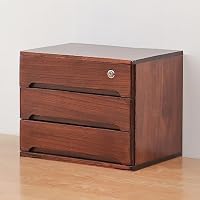 Amazon.co.jp: MJKQ9 卓上チェスト 引き出し オフィス収納 40*28*12cm
