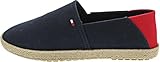 Tommy Hilfiger Alpargatas Hombre Core Textile con Logotipo, Azul (Desert Sky), 42