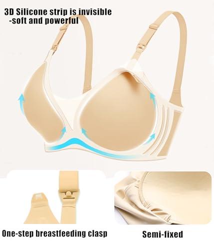 Avidlove Nursing Bras for Breastfeeding Seamless Ultra Comfort Pregnancy Maternity Wireless Bralette2