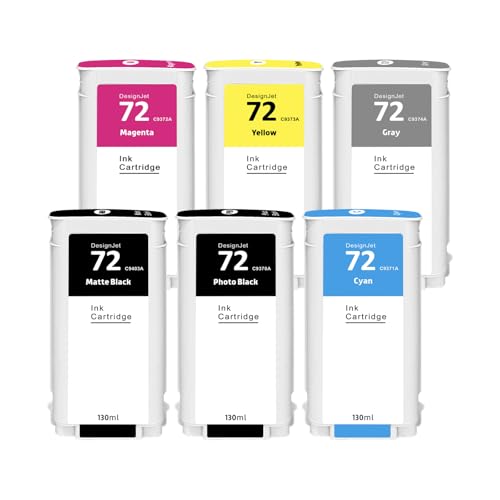 Encre HP 72 compatible 130ml pour imprimer vos affiches en atelier créatif