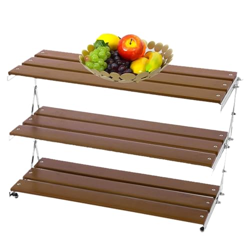 Étagère de camping pliable compacte pour simplifier le rangement de vos repas - 8