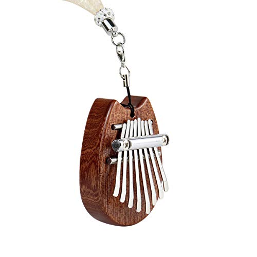 Alnicov Piano à pouce Kalimba à 8 touches, piano à doigts en bois massif Super MiNi avec cordon adapté aux débutants en… - Les Beatles, Paul McCartney, John Lennon, RIngo Starr, George Harrison Alnicov Piano à pouce Kalimba à 8 touches, piano à doigts en bois massif Super MiNi avec cordon adapté aux débutants en… – Image 4