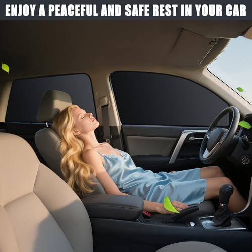 ZATOOTO Car Window Shades for CX-5 2017-2024, 4 Pcs Magnetic Car Window Covers - 100% Block Light Privacy Curtains, Side Window Sun Shade for Baby Breastfeeding, Sleeping, Camping by ZATOOTO - Image 7