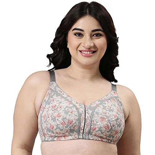 Image of Enamor Innovations Transform M-Frame, Contour Superlift, Jiggle Control Full Support Women's Bra - Non Padded, Wirefree, Full Coverage F097 (Available in Plus Size)
