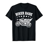 Biker Babe Female Biker Motorcyclist Motorcycle T-Shirt