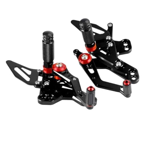 Repose-pieds arrière moto CB650R CB650F 2019-2023 en alu CNC noir