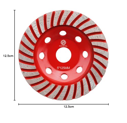Disque diamant 125mm brasé sous vide pour coupe nette - 5