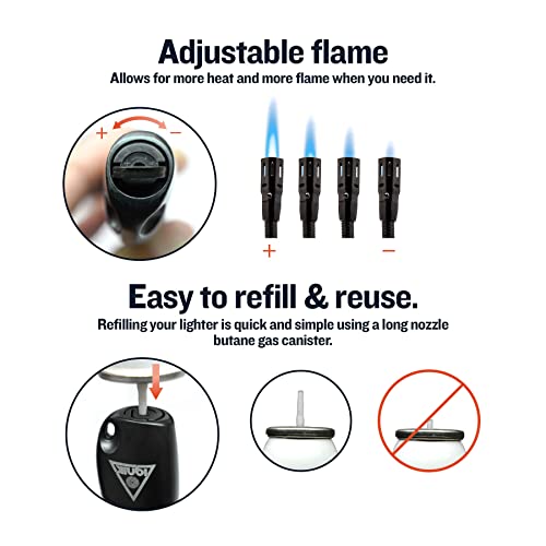 Encendedor Recargable Ignik de Aluminio a Butano miniatura 3