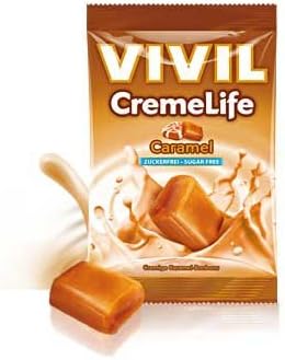 Creme Life Caramel Sugar Free Sweets 60g (4Pack)