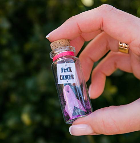 Thoughtful Breast Cancer Support Gift - Uplifting Message in a Bottle for Friends Battling Cancer - Image 3
