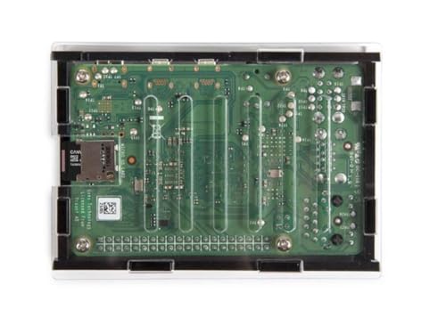 Whadda Zestaw startowy Raspberry Pi 4 (4 GB) z obudową chłodzącą, kompletny zestaw do projektów Raspberry Pi 4 z 32 GB MicroSD, Gigabit Ethernet, 4K HDMI, Bluetooth 5.0 i obsługą PoE, naucz się