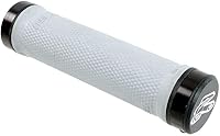 Vista 3 de Renthal Grip Tech Lock On - Puños para manillar de bicicleta, color gris, compuesto mediano