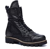 Yellow Cab anthrazit lederstiefel Größe 37