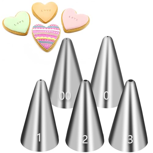 Suuker Extra-Fine Round Piping Tips Set