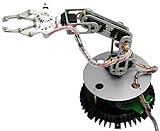 motores para brazos roboticos industriales Contenido: 1 unidad Arexx Arexx-RA1-PRO RA1-PRO-Brazo Robot para Montaje, Color Plata, kein (RA1-PRO)