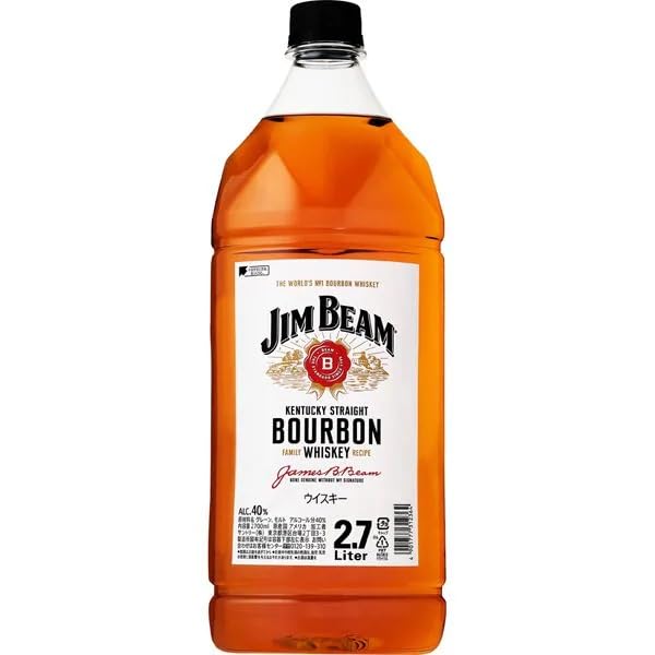 Amazon.co.jp: サントリー ジムビーム ペット 2700ml 2.7L×2本 : 食品 