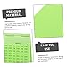 FOYTOKI 1 Set Portable Plastic Writing with Stylus Durable Line Plate for Blind Lightweight Easy to Carry for Outdoor Use and Learning